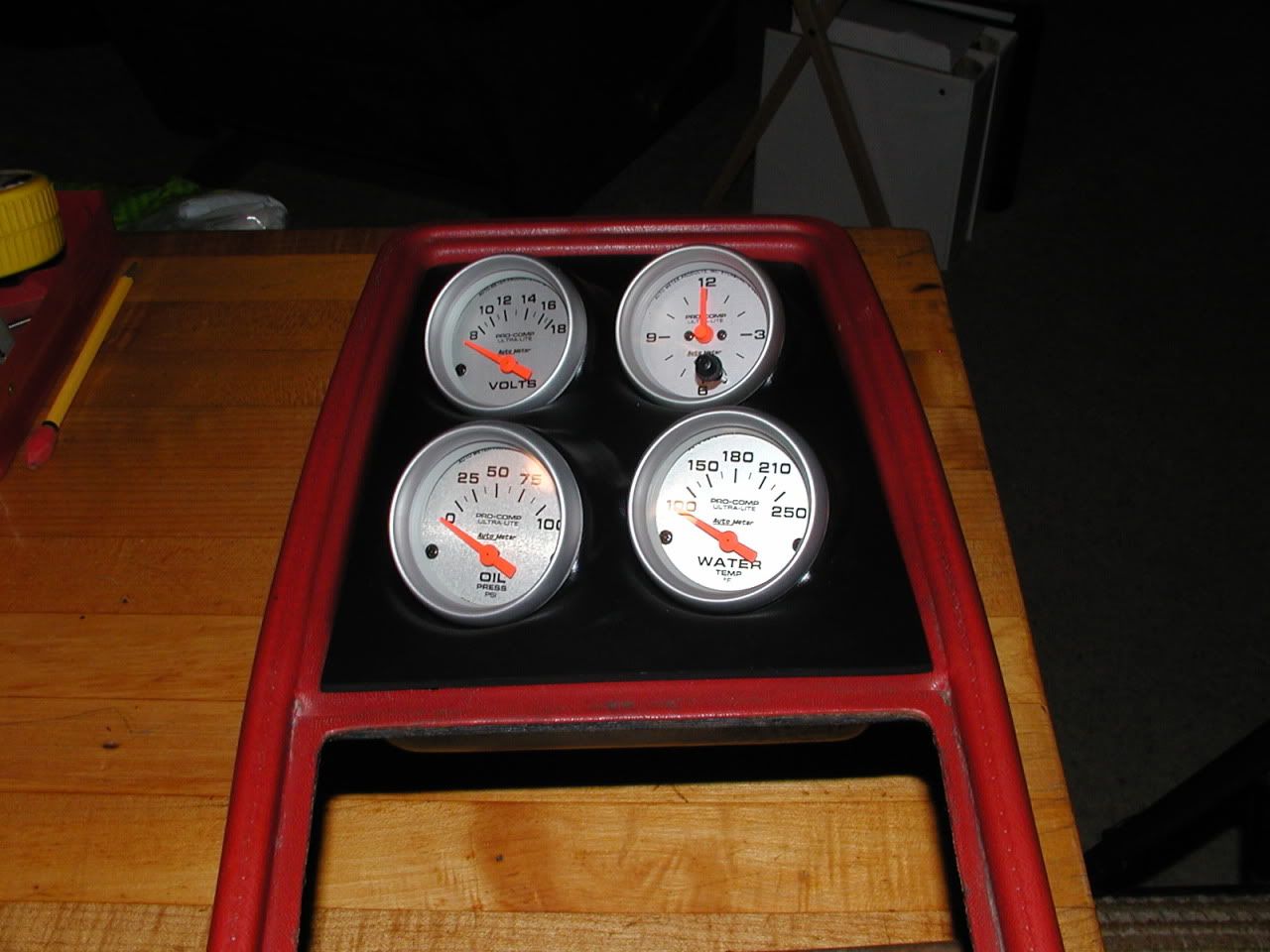 4th gen console gauges Chevrolet Nova Forum